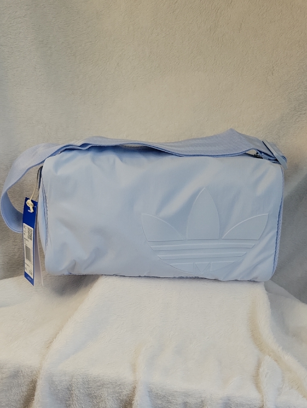 adidas Light Blue Trefoil Sling Bag